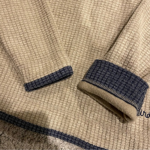 Irish 3/4 zip fleece lined sweater - Picture 3 of 5
